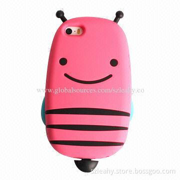 Bee-shaped silicone case for iPhone 5/5S
